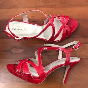 Tahari platform sandals